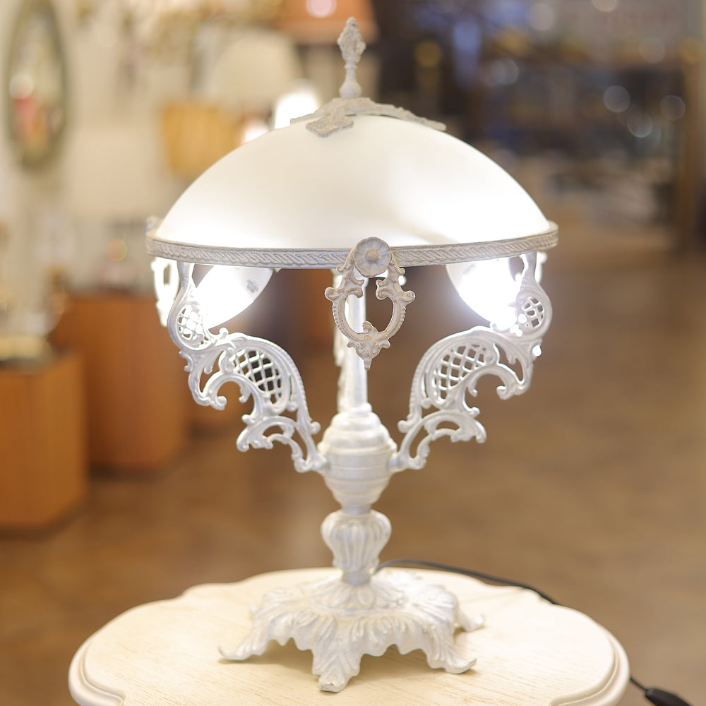 Table Lamp, 3 Lights, Aluminum, 40×40cm Whitey - أباجورة، 3 لمبة، ألومنيوم، 40×40 سم وايتي