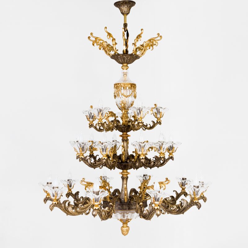 Singapore multi color 25 Lights Chandelier