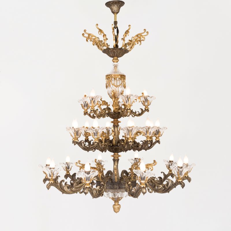 Singapore multi color 25 Lights Chandelier