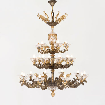 Singapore multi color 25 Lights Chandelier