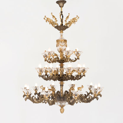 Singapore multi color 25 Lights Chandelier