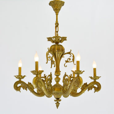 Sanderland 6 Lights Antique Chandelier