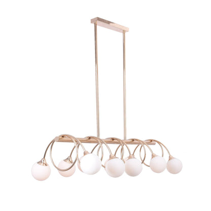 Spiga 10 Lights Gold Chandelier