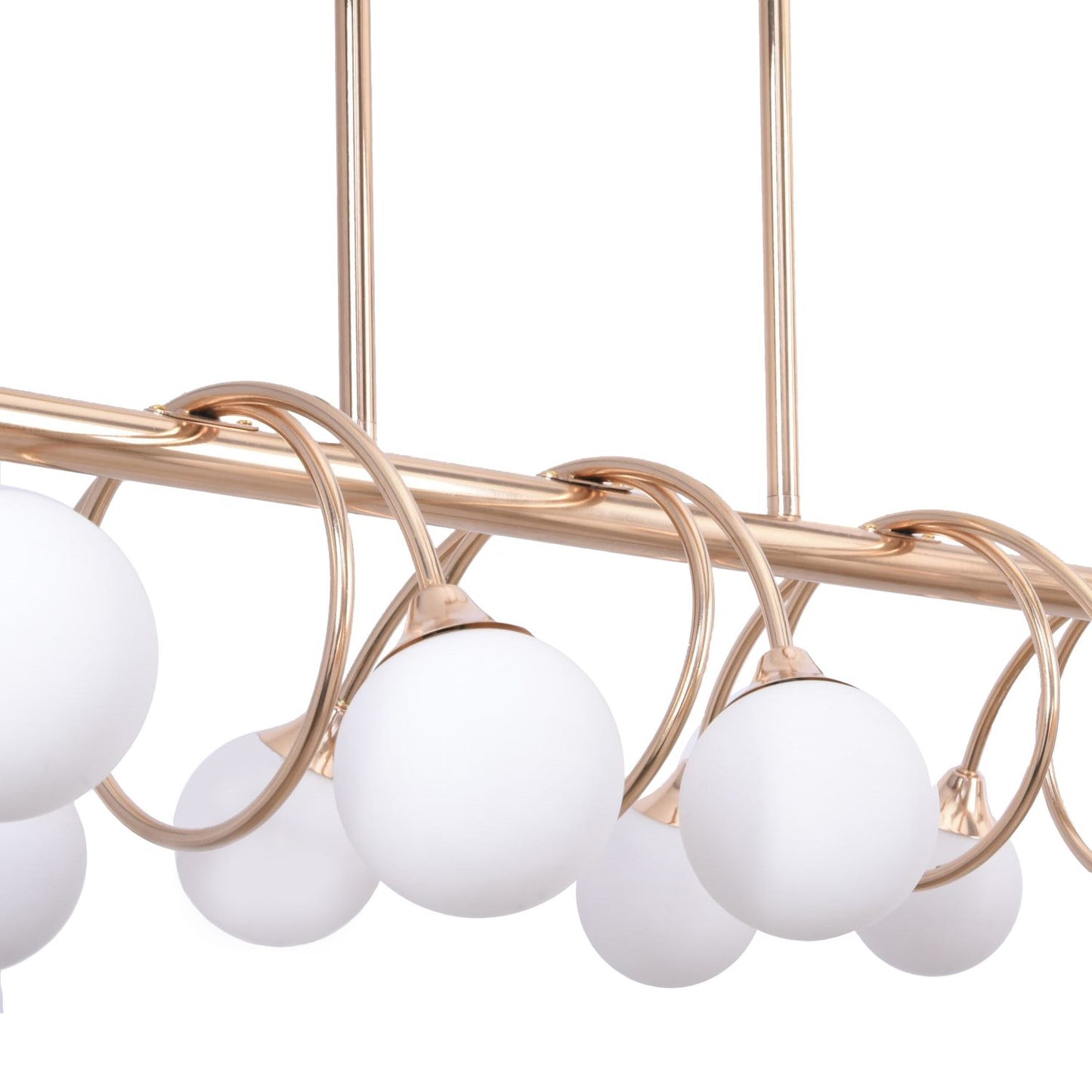 Spiga 10 Lights Gold Chandelier
