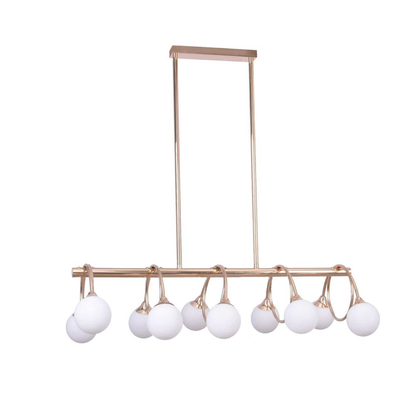 Spiga 10 Lights Gold Chandelier