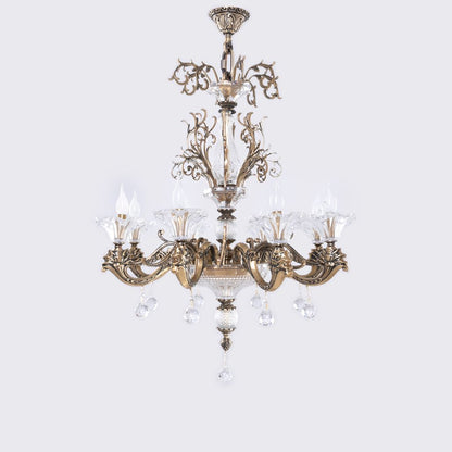 Rock 8 Lights Bronze Chandelier
