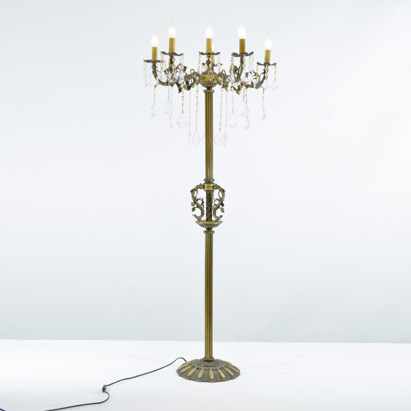 Rogina Italian Bronze 6 Lights Floor Lamp