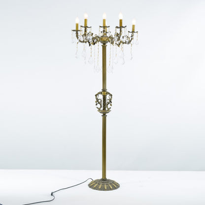 Rogina Italian Bronze 6 Lights Floor Lamp