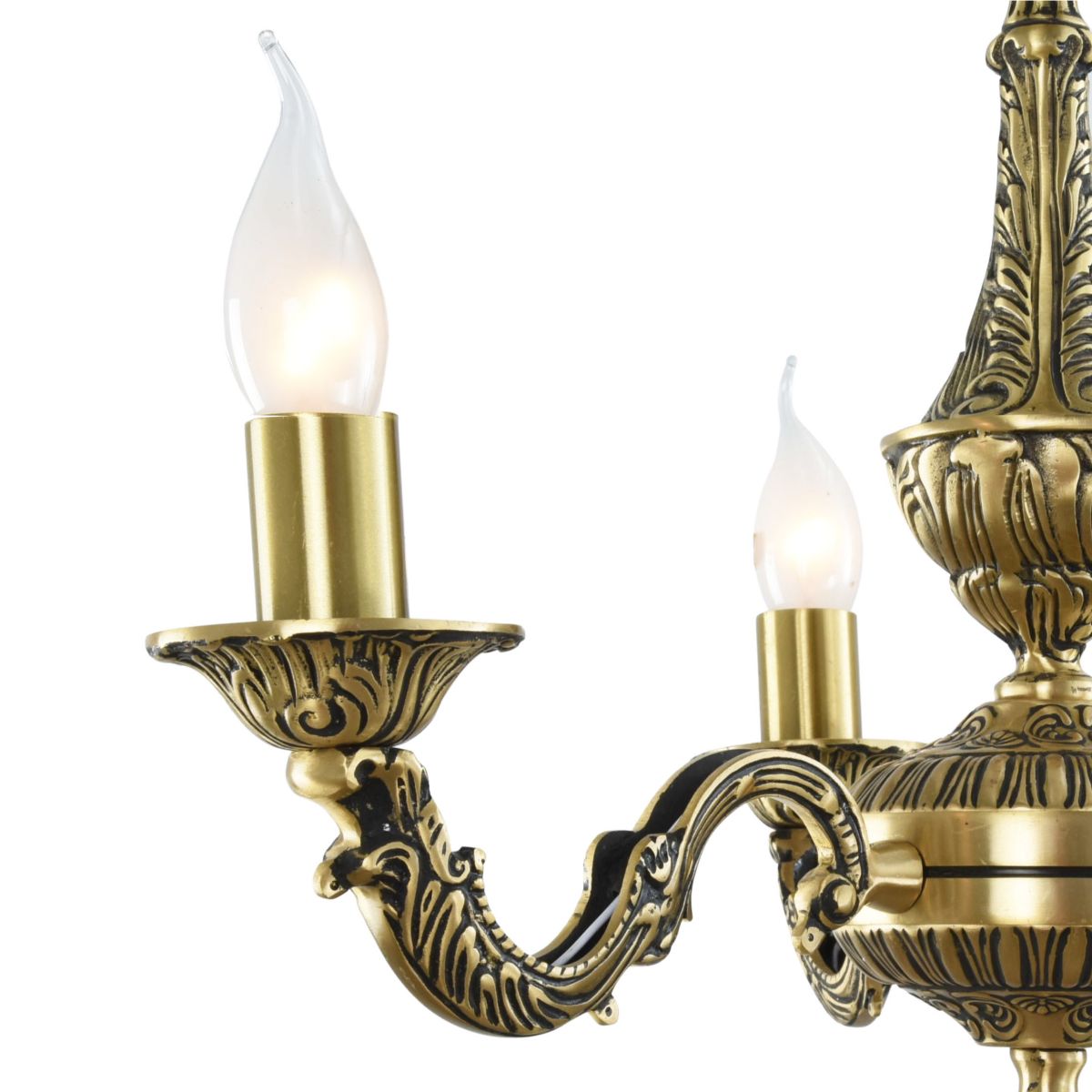 Galaxy Chandelier, 3 Lights, Copper, 45×50cm - Italian Bronze