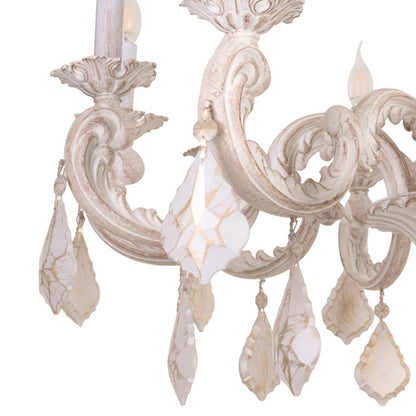 Bern Chandelier, 12 Lights, Aluminum, 90×90cm - Whitey