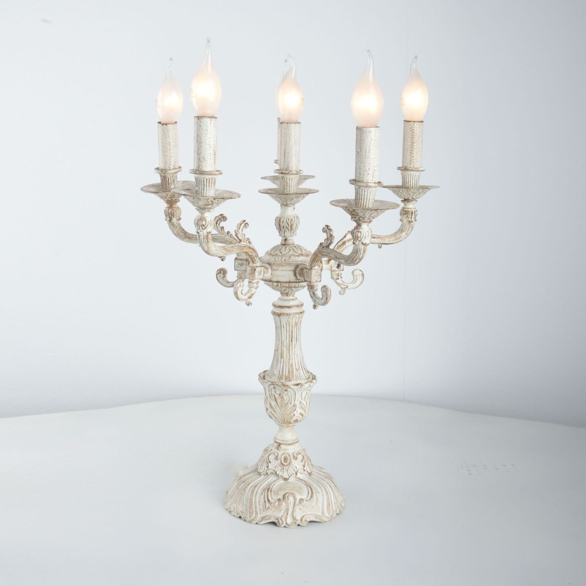 Candlestick 6 Lights Whitey Slaughterhouse