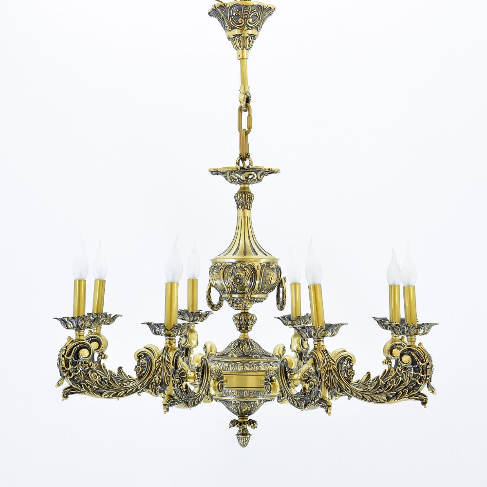 نجفة باليرمو البرونزية ذات 8 لمبة