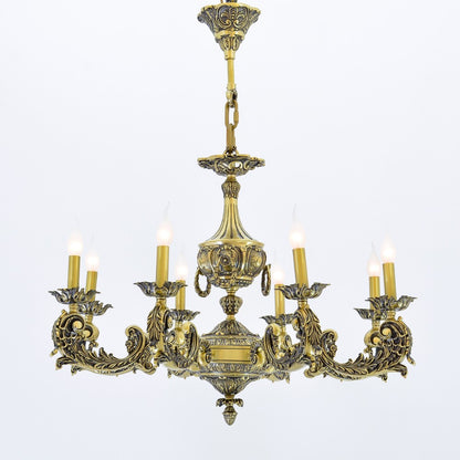 نجفة باليرمو البرونزية ذات 8 لمبة