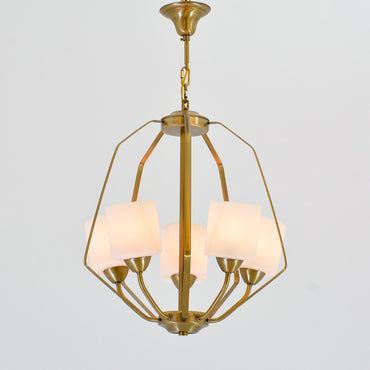 Katina 5 lamps oxide chandelier