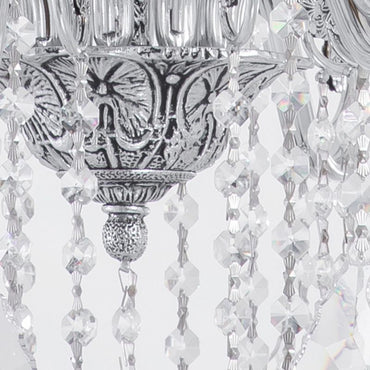 Ankara 10 bulbs chrome chandelier