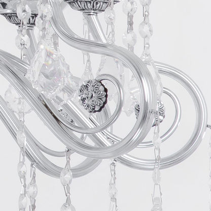 Ankara 10 bulbs chrome chandelier