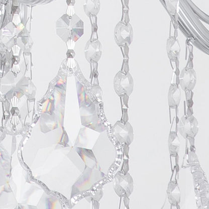 Ankara 10 bulbs chrome chandelier