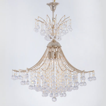 نجفة أفيرو الذهبية بستة لمبة