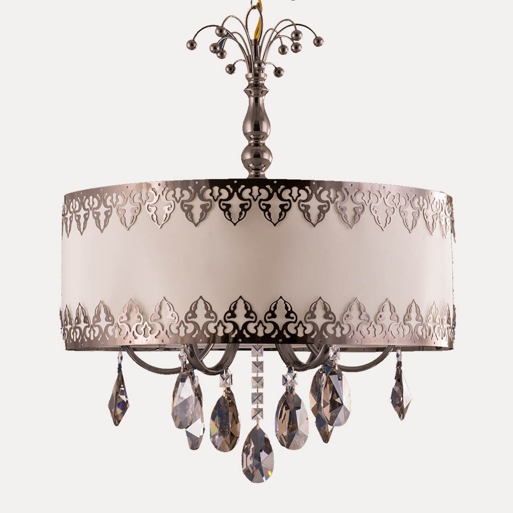 نجفة أسترا بستة لمبة بألوان متنوعة