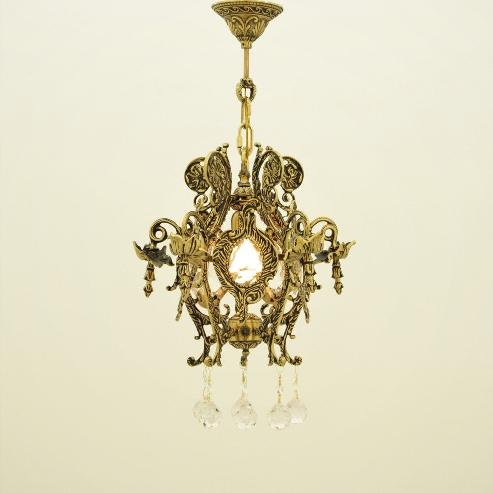 Small Italian bronze lantern