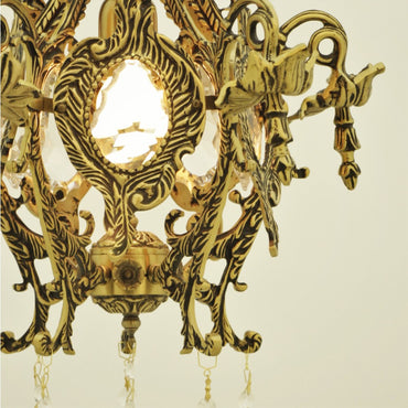 Small Italian bronze lantern