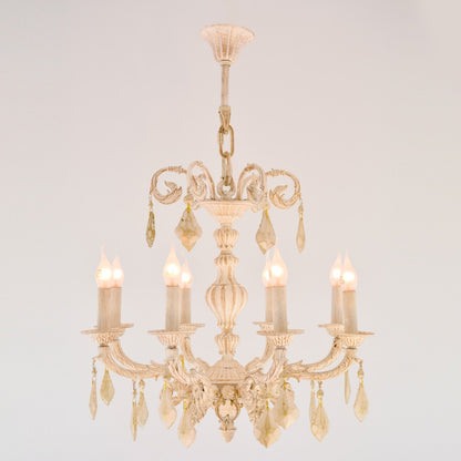 Andalusia 8 Lights Whitey Chandelier