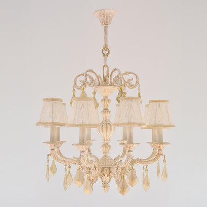 Andalusia 8 Lights Whitey Chandelier