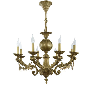 Andalusia 8 Lights Antique Chandelier