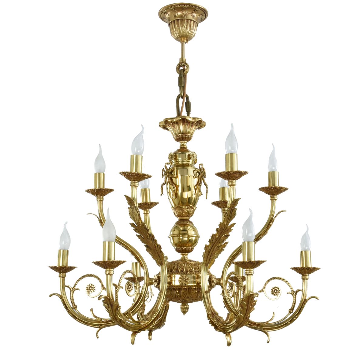 Apaj 12 Lights Antique Cahndelier