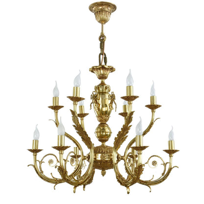 Apaj 12 Lights Antique Cahndelier