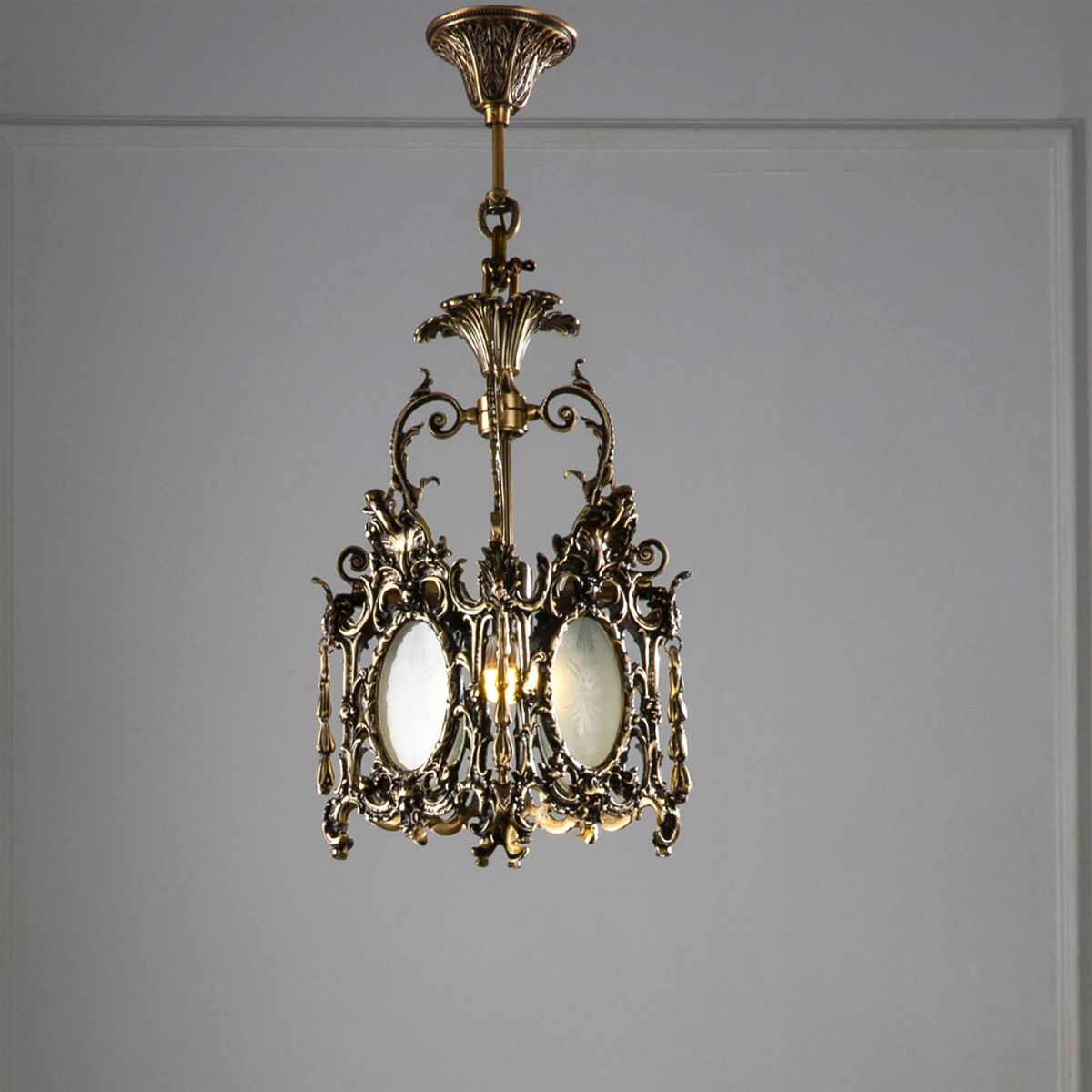 Milano 1 Light Bronze Pendant