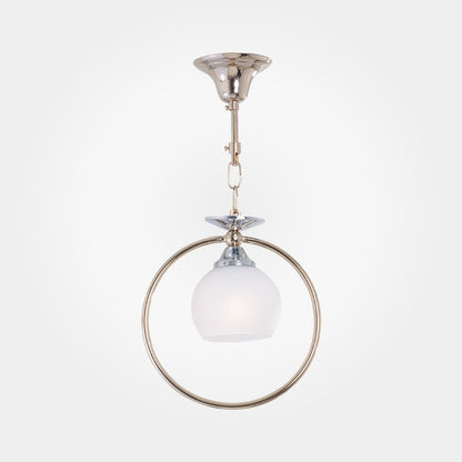 Ring Chrome| Gold 1 Light Modern Pendant