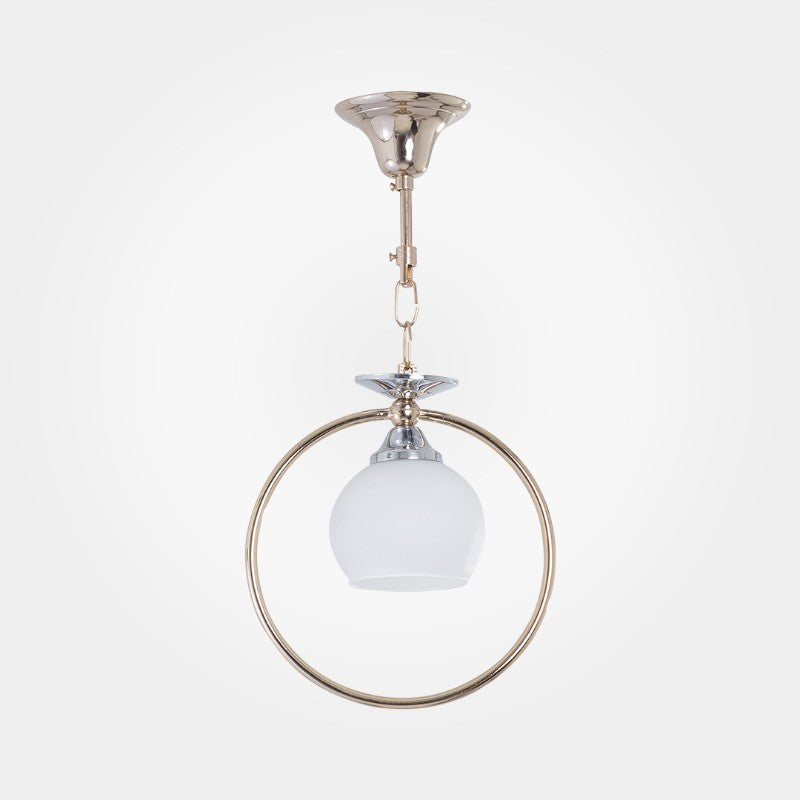 Ring Chrome| Gold 1 Light Modern Pendant