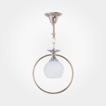 Ring Chrome| Gold 1 Light Modern Pendant
