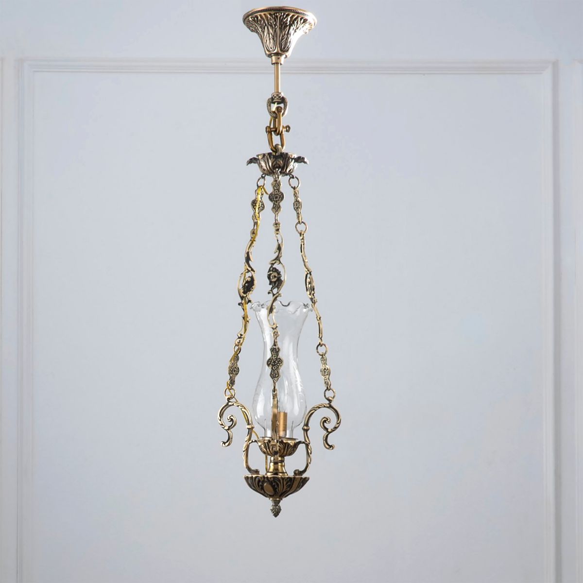 Censer 1 Light Bronze Pendant