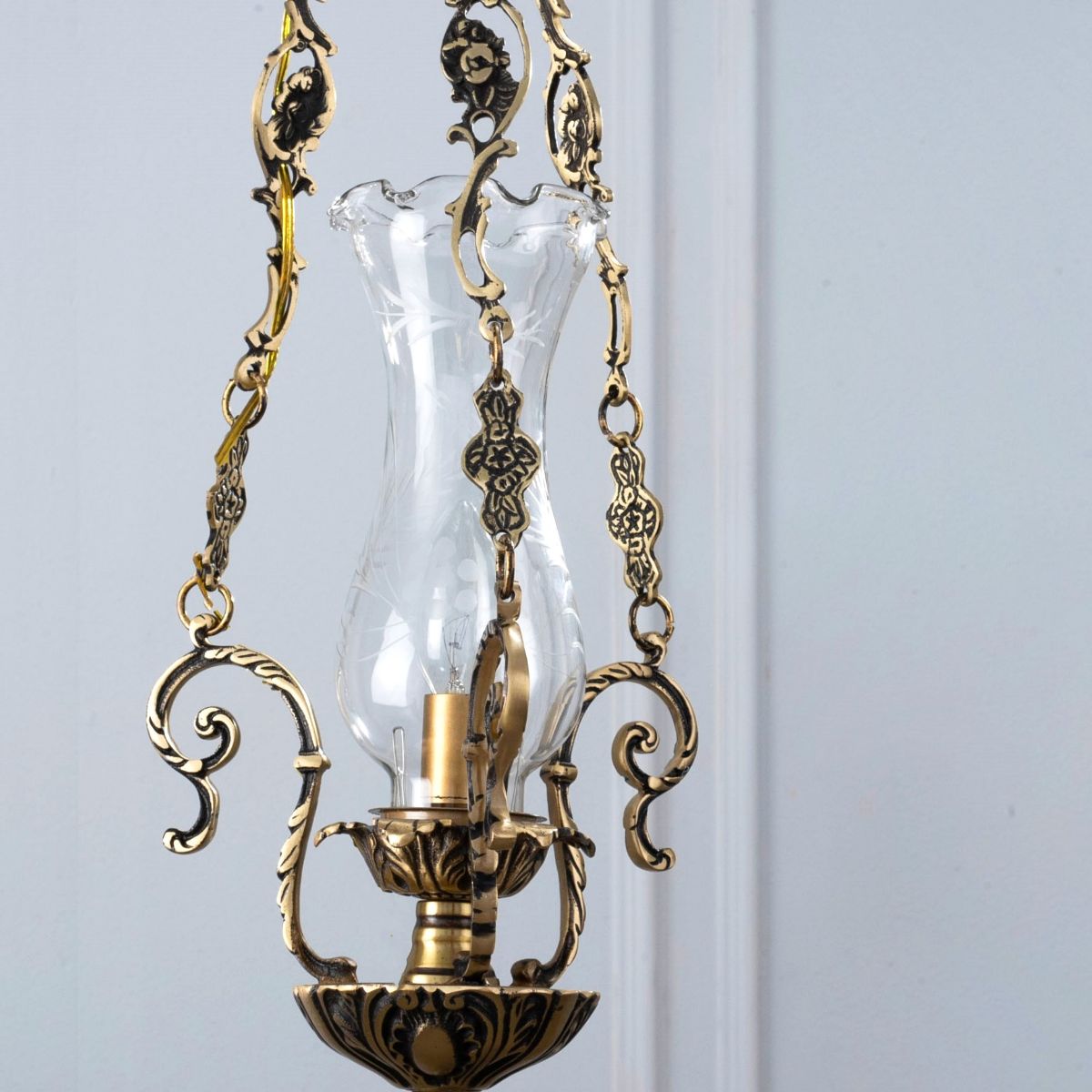 Censer 1 Light Bronze Pendant
