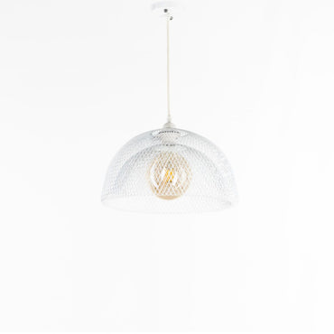 Loli 1 Light White Pendant