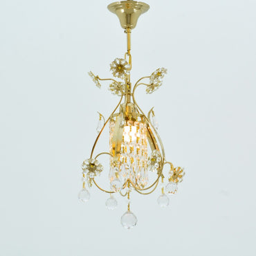 Crystal Rose gold pendant Kandil Egypt