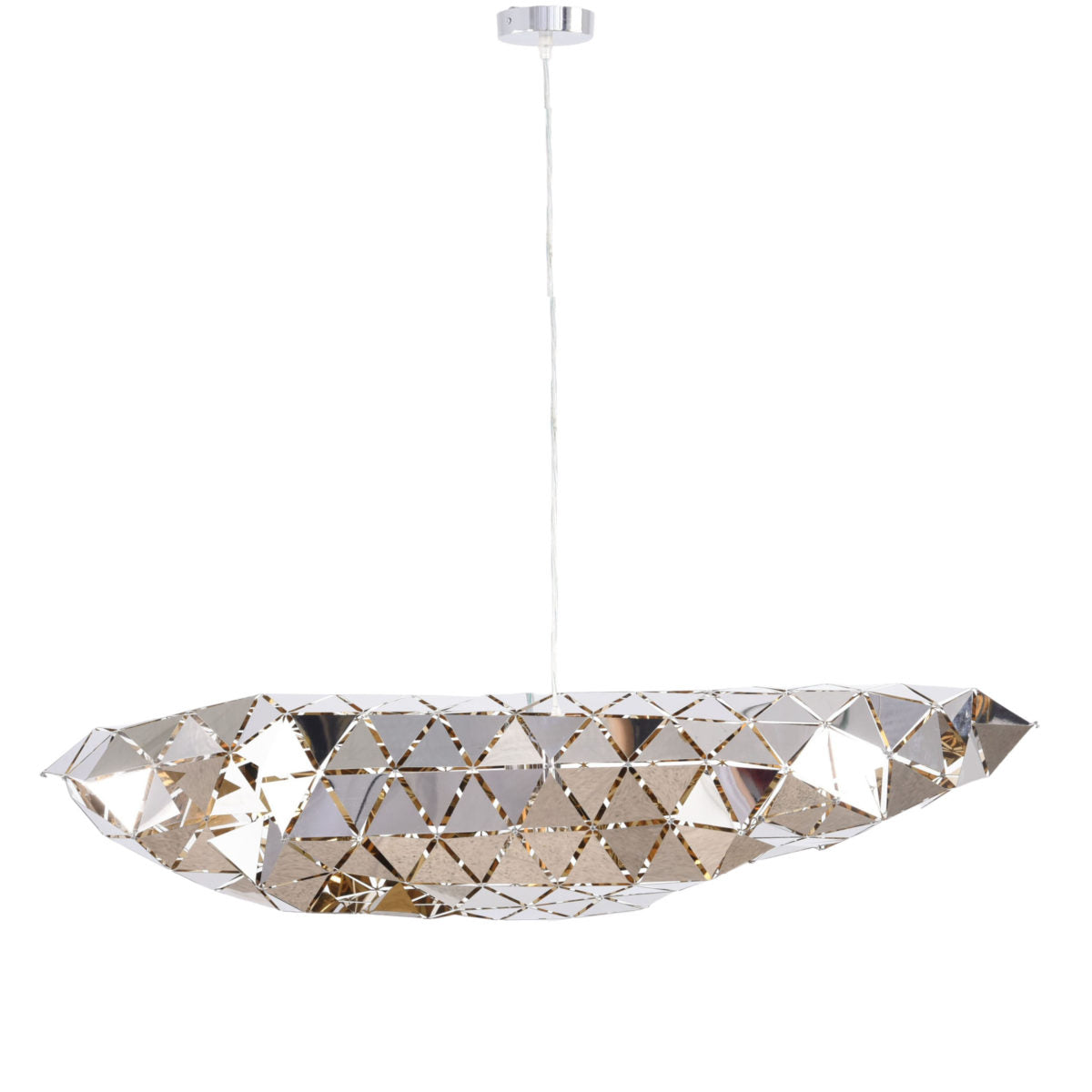 Spaso L 1 Light Chrome Pendant