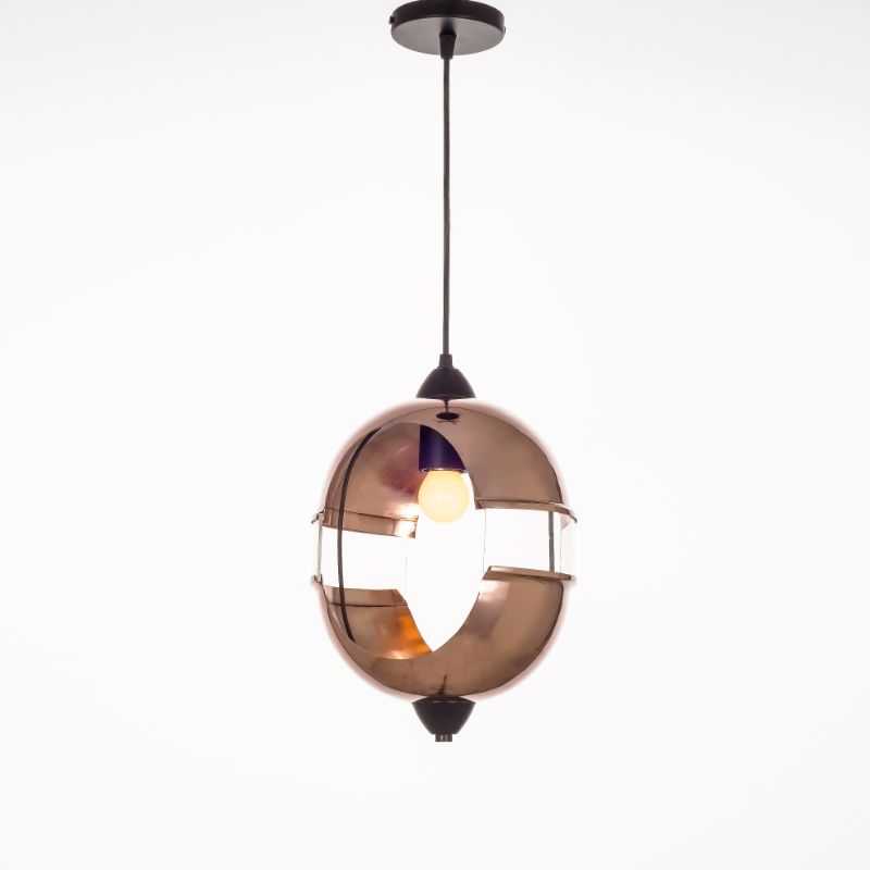 Rose Gold Mixed Colors 1 Light Pendant