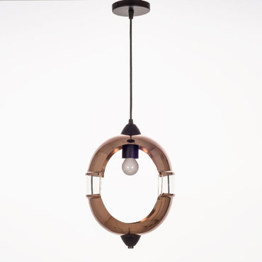 Rose Gold Mixed Colors 1 Light Pendant