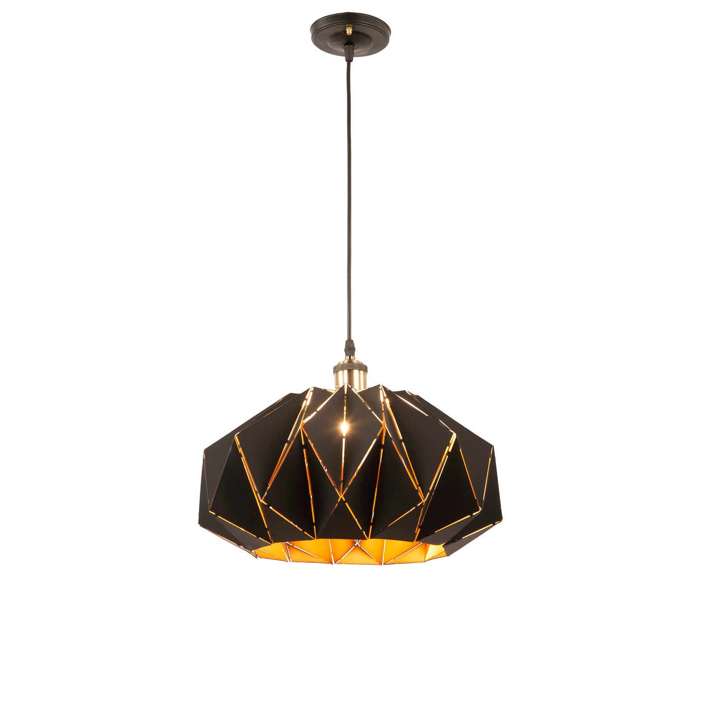Dento 1 Ligh Black Pendant