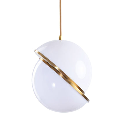 Berry 1 Light White Pendant