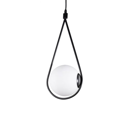 Biala 1 Light Black Pendant