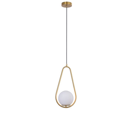 Bonta 1 Light Gold Pendant