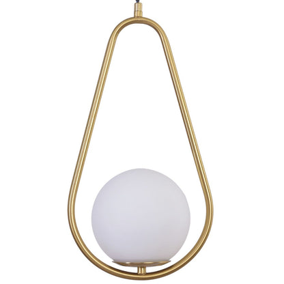 Bonta 1 Light Gold Pendant