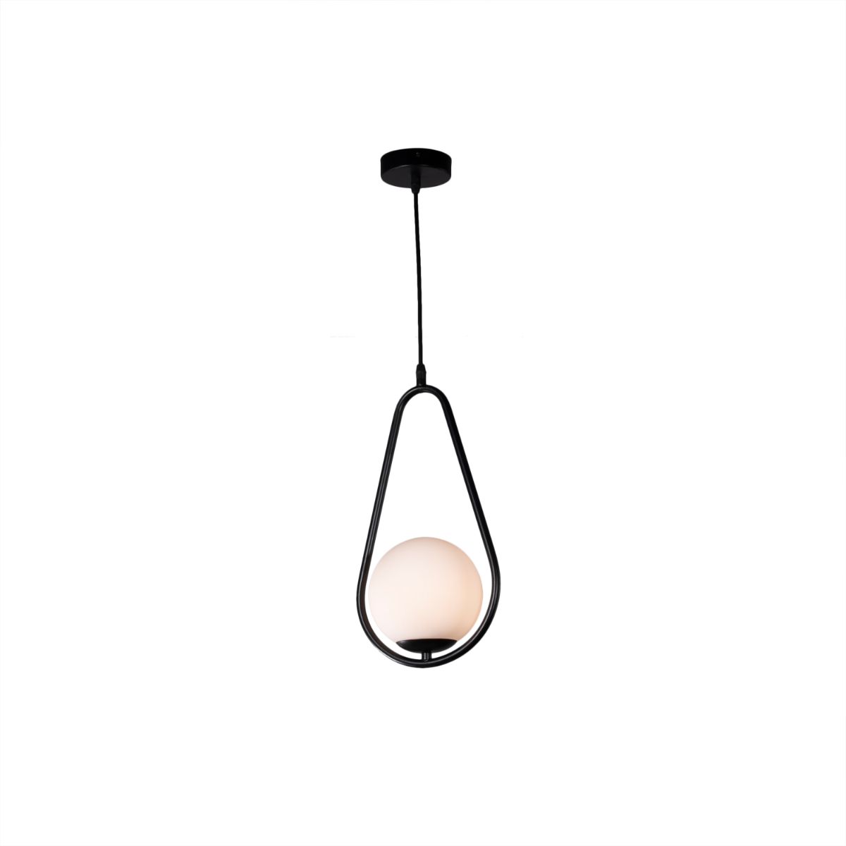 Bonta 1 Light Black Pendant