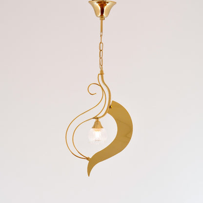 Blade 1 Light Gold Pendant