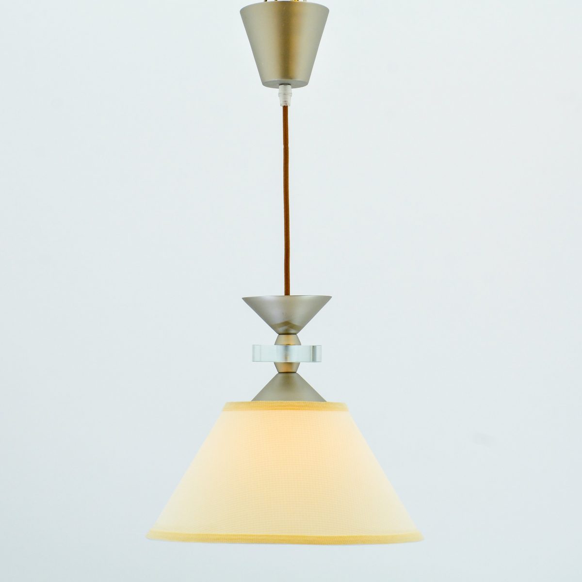 معلقة آفا كروم غير لامعة بإضاءة واحدة