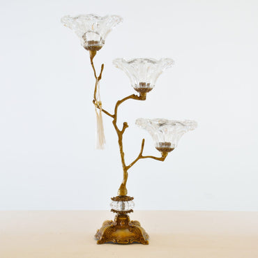 شمعدان أنتيك من نوع "شجرة فيكتوريا" بإضاءة واحدة